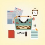 Typewriter illustration